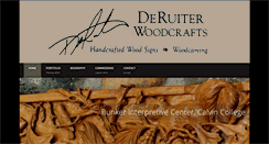 Desktop Screenshot of deruiterwoodcrafts.com